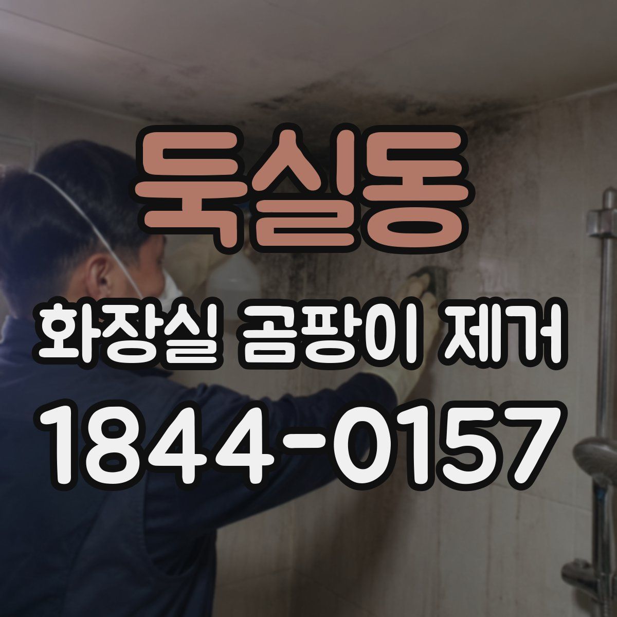 둑실동 화장실 곰팡이 제거