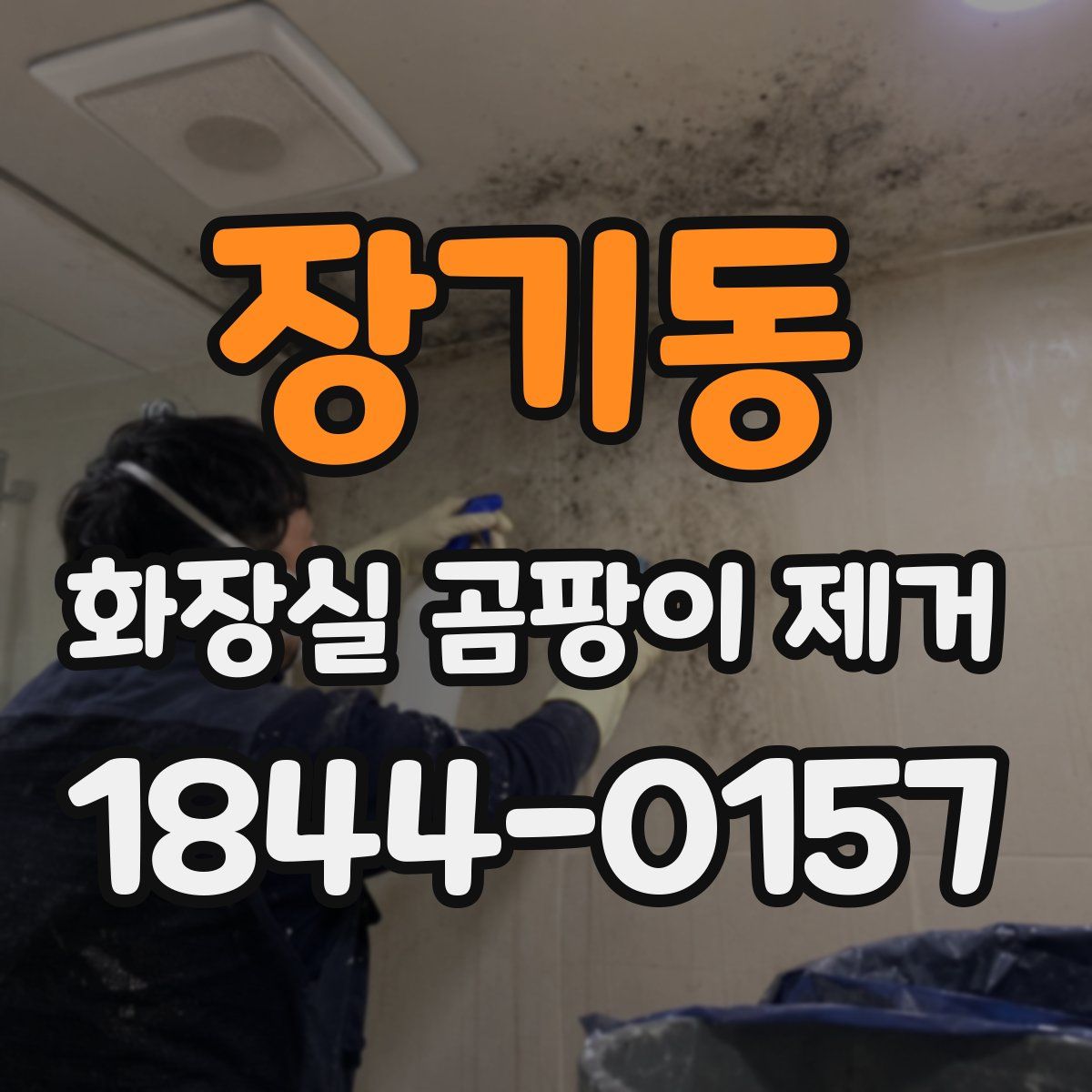 장기동 화장실 곰팡이 제거