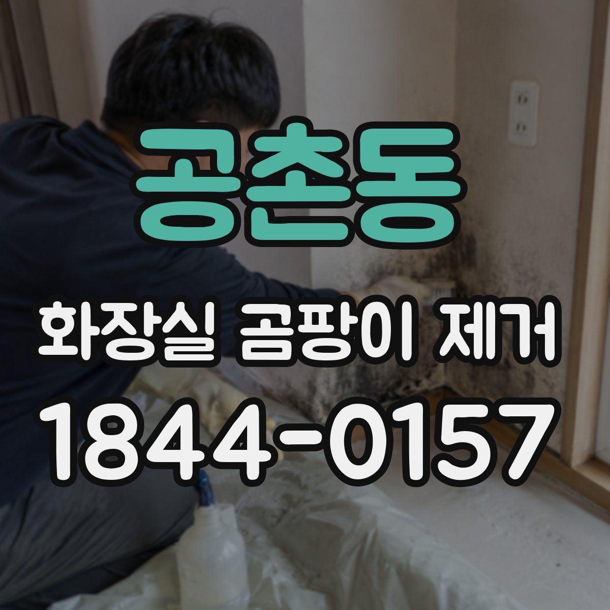 공촌동 화장실 곰팡이 제거