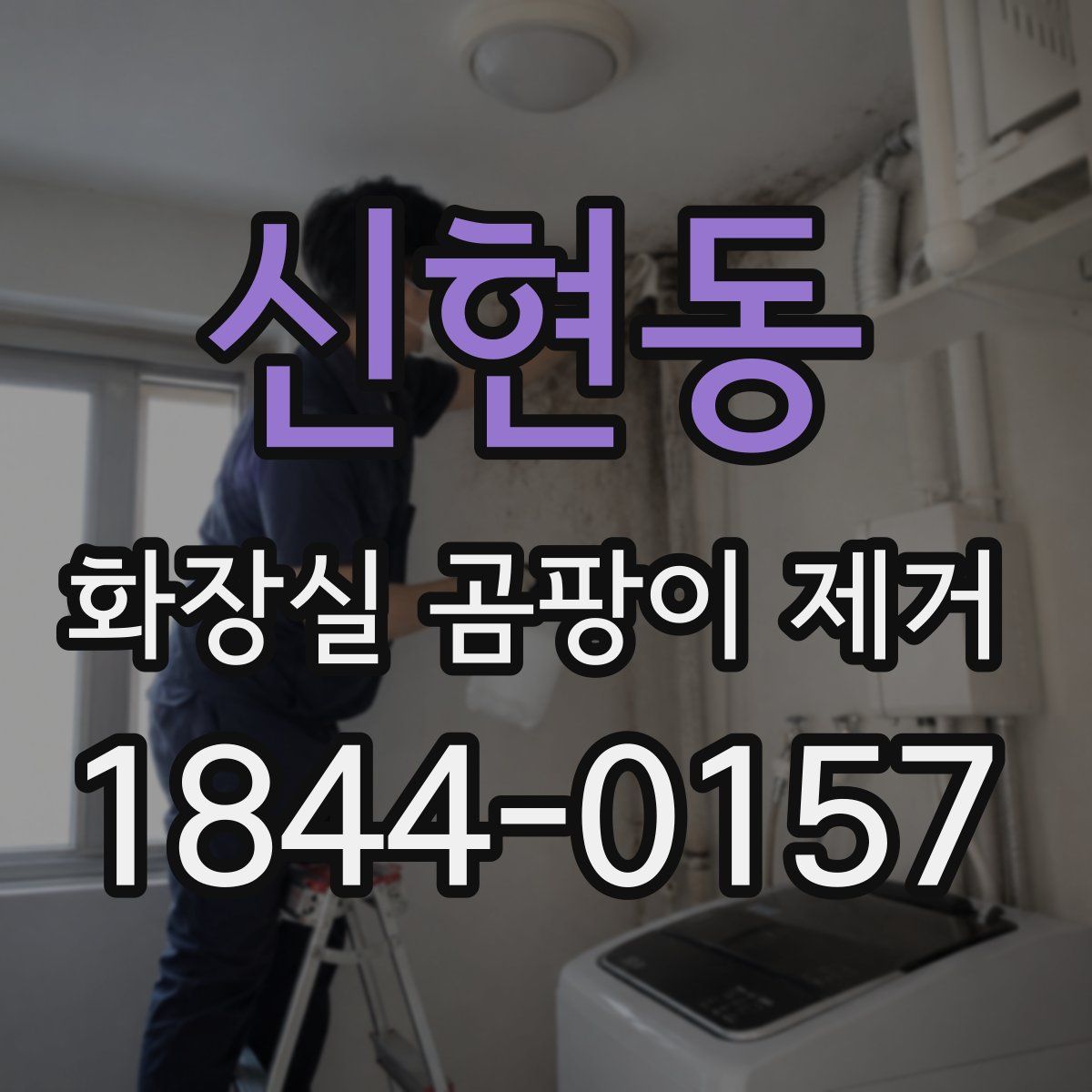신현동 화장실 곰팡이 제거