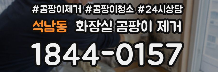 석남동 화장실 곰팡이 제거