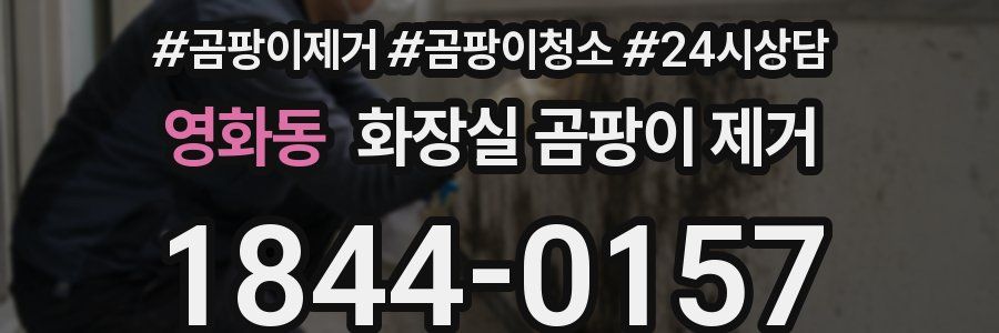 영화동 화장실 곰팡이 제거