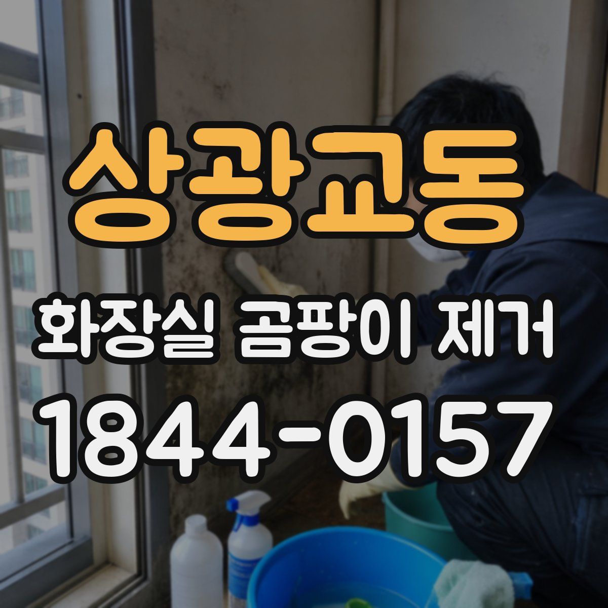 상광교동 화장실 곰팡이 제거