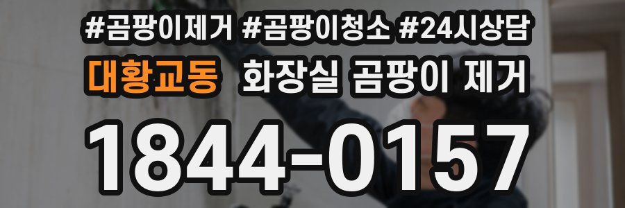 대황교동 화장실 곰팡이 제거