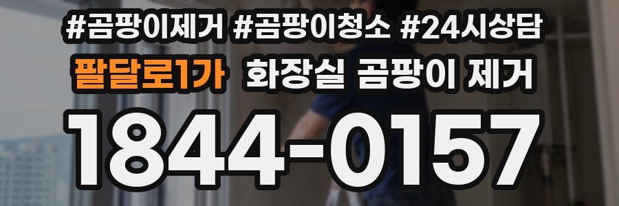 팔달로1가 화장실 곰팡이 제거