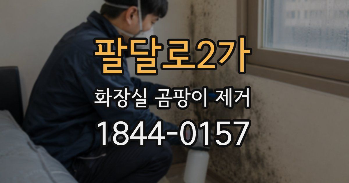 팔달로2가 화장실 곰팡이 제거