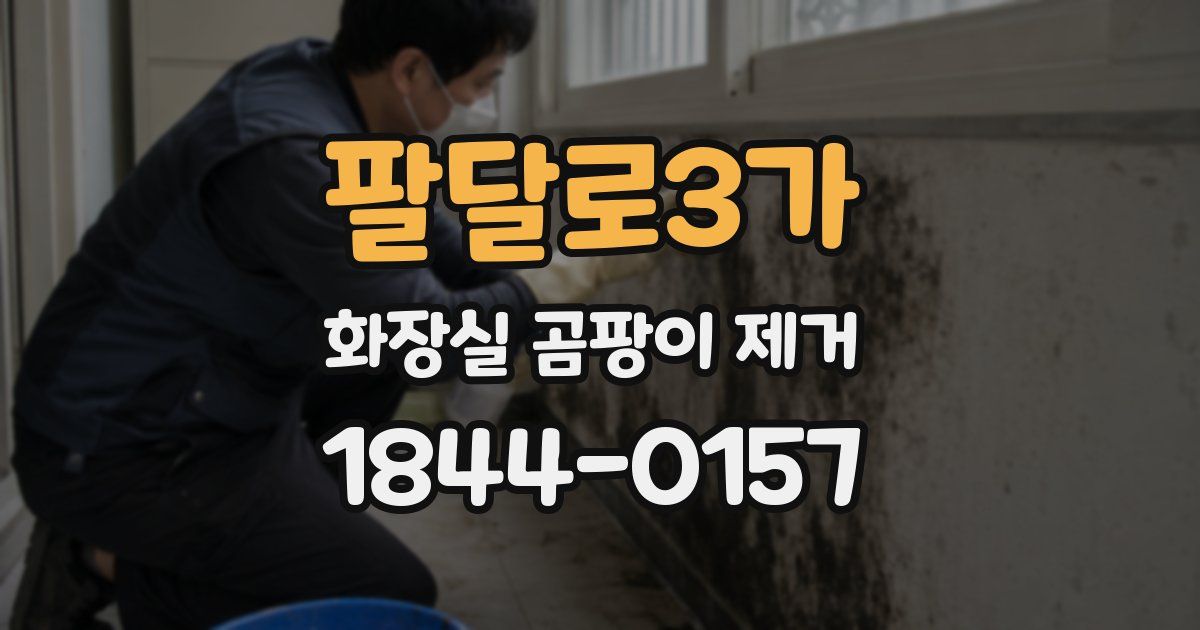 팔달로3가 화장실 곰팡이 제거