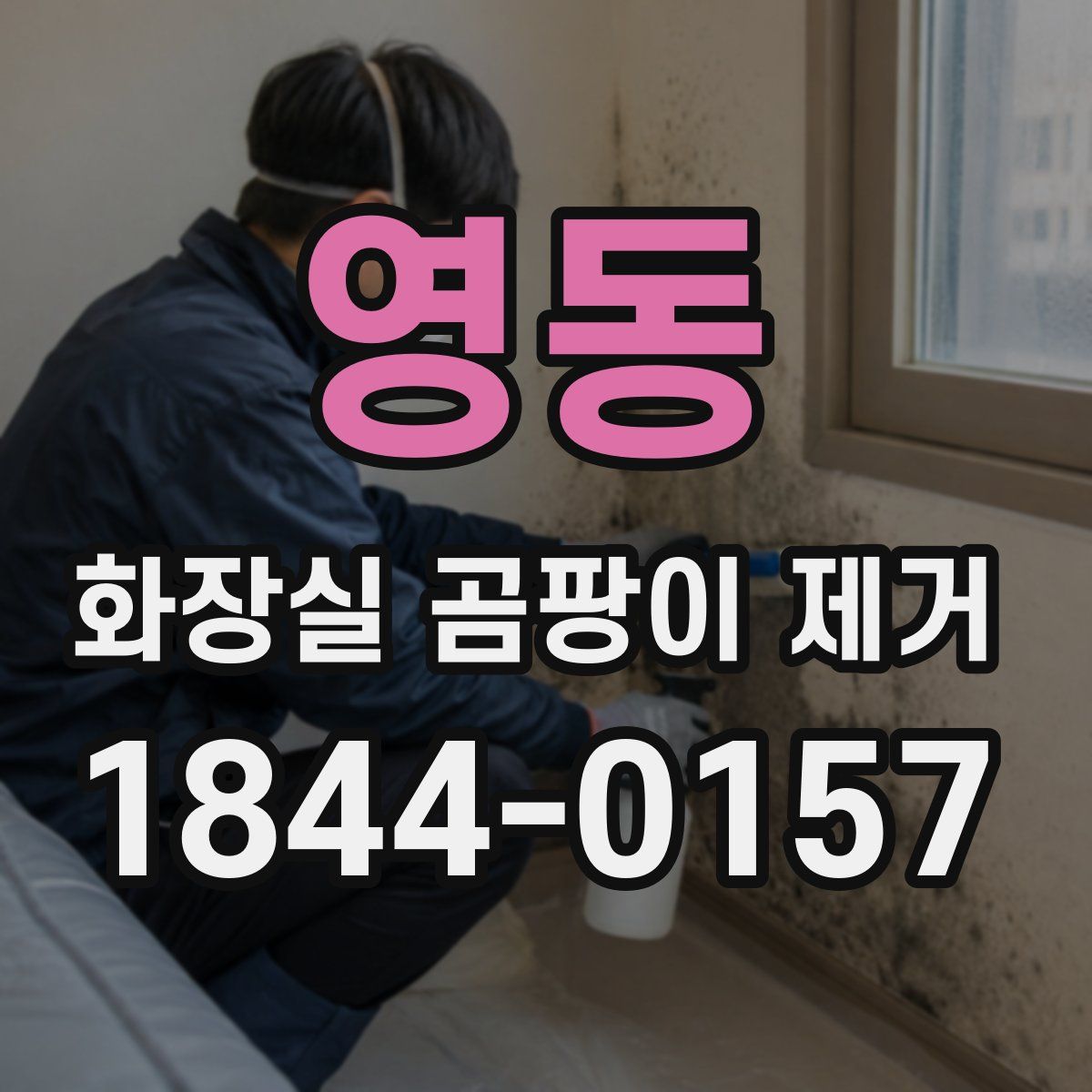 영동 화장실 곰팡이 제거