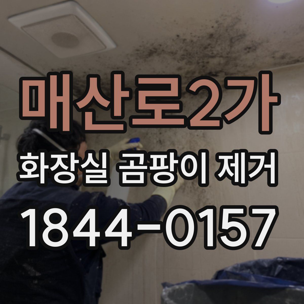 매산로2가 화장실 곰팡이 제거