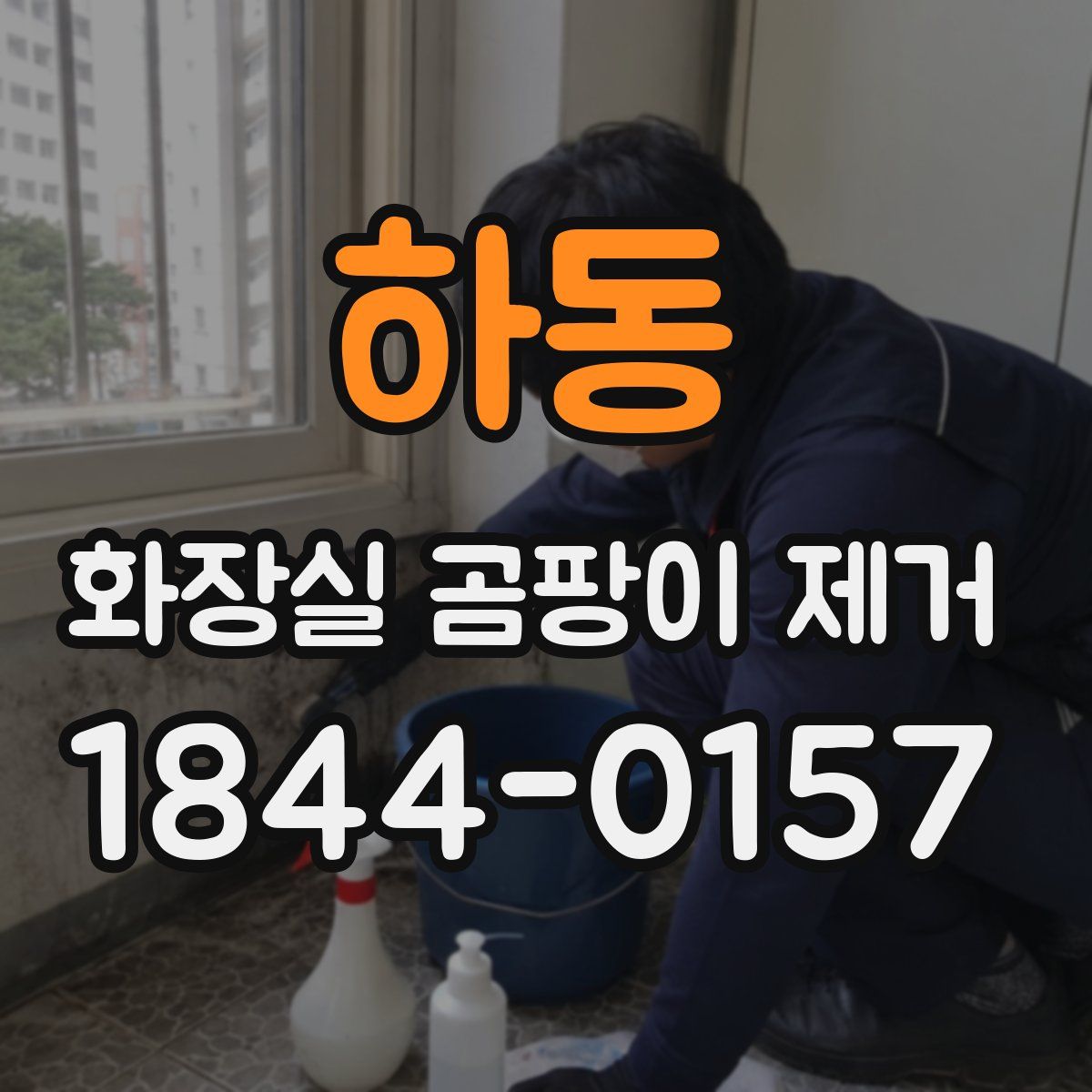 하동 화장실 곰팡이 제거