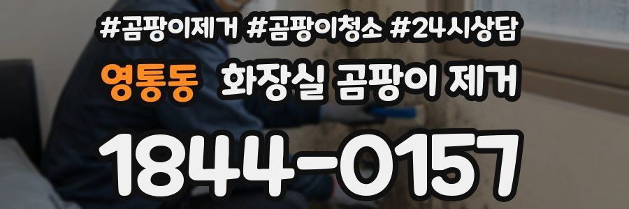 영통동 화장실 곰팡이 제거