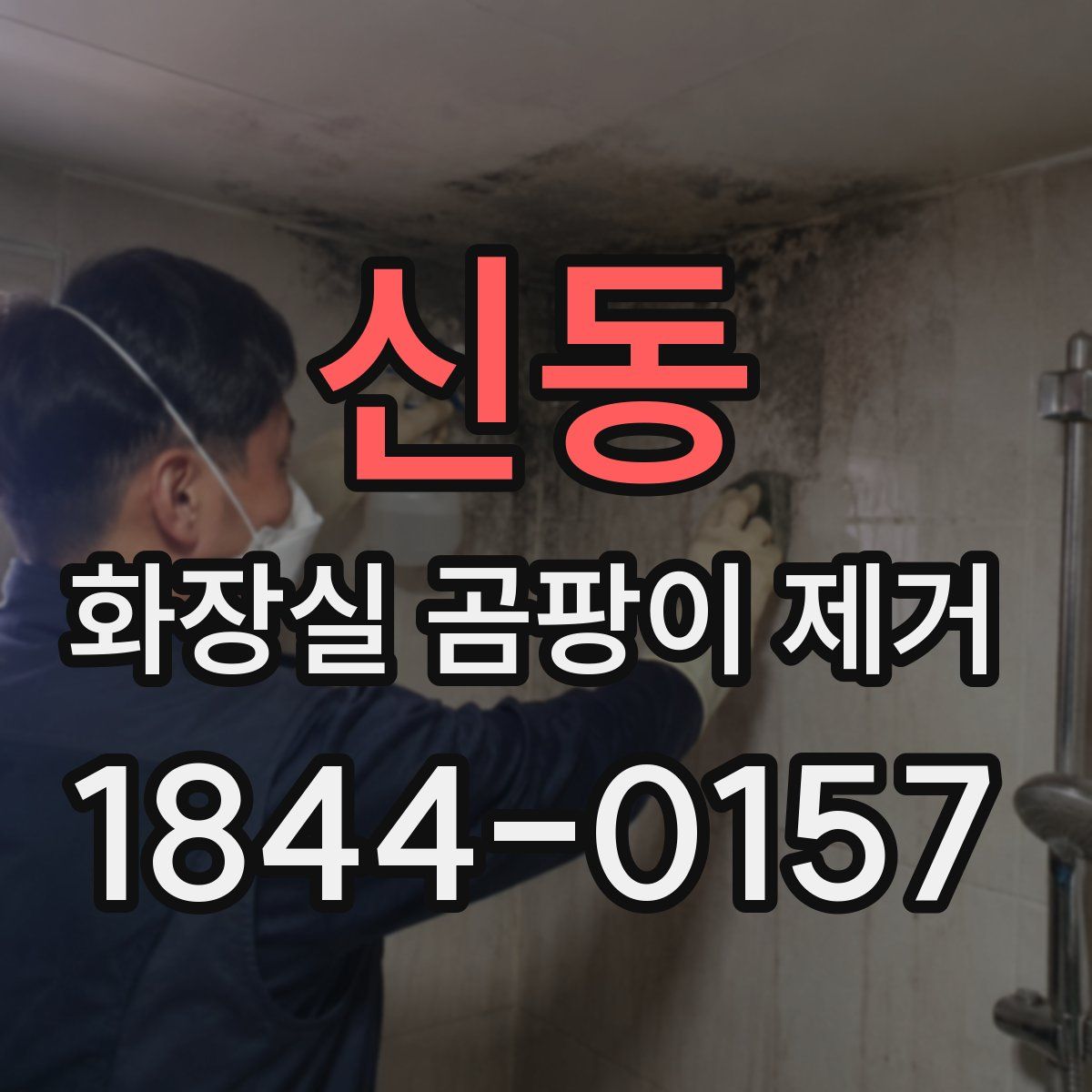 신동 화장실 곰팡이 제거