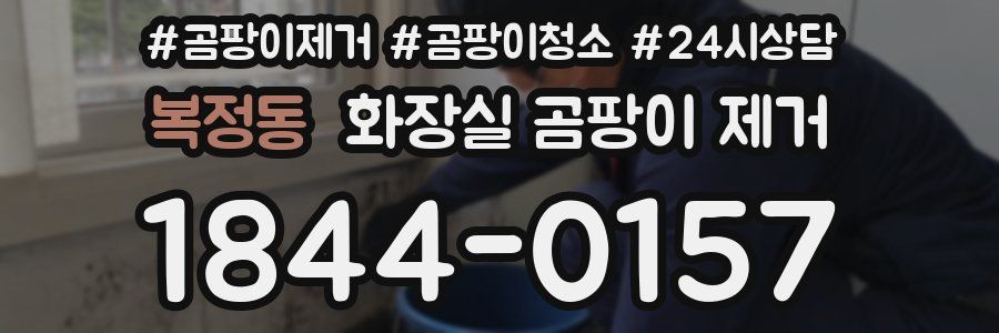 복정동 화장실 곰팡이 제거