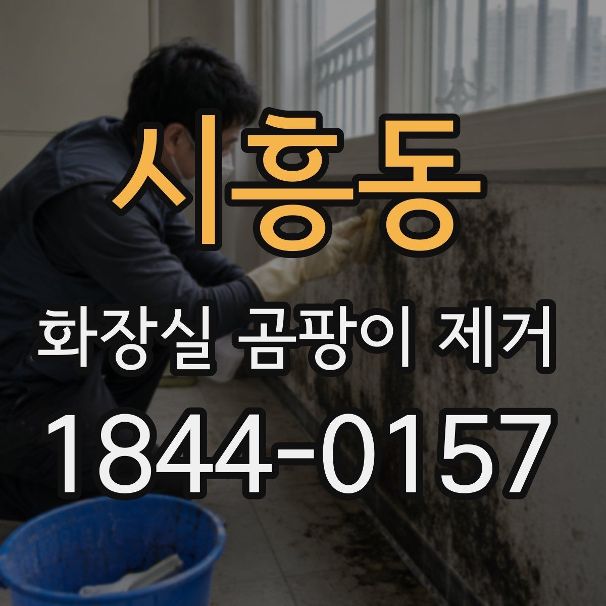시흥동 화장실 곰팡이 제거 물때와 검은 얼룩을 함께 다루는 순서