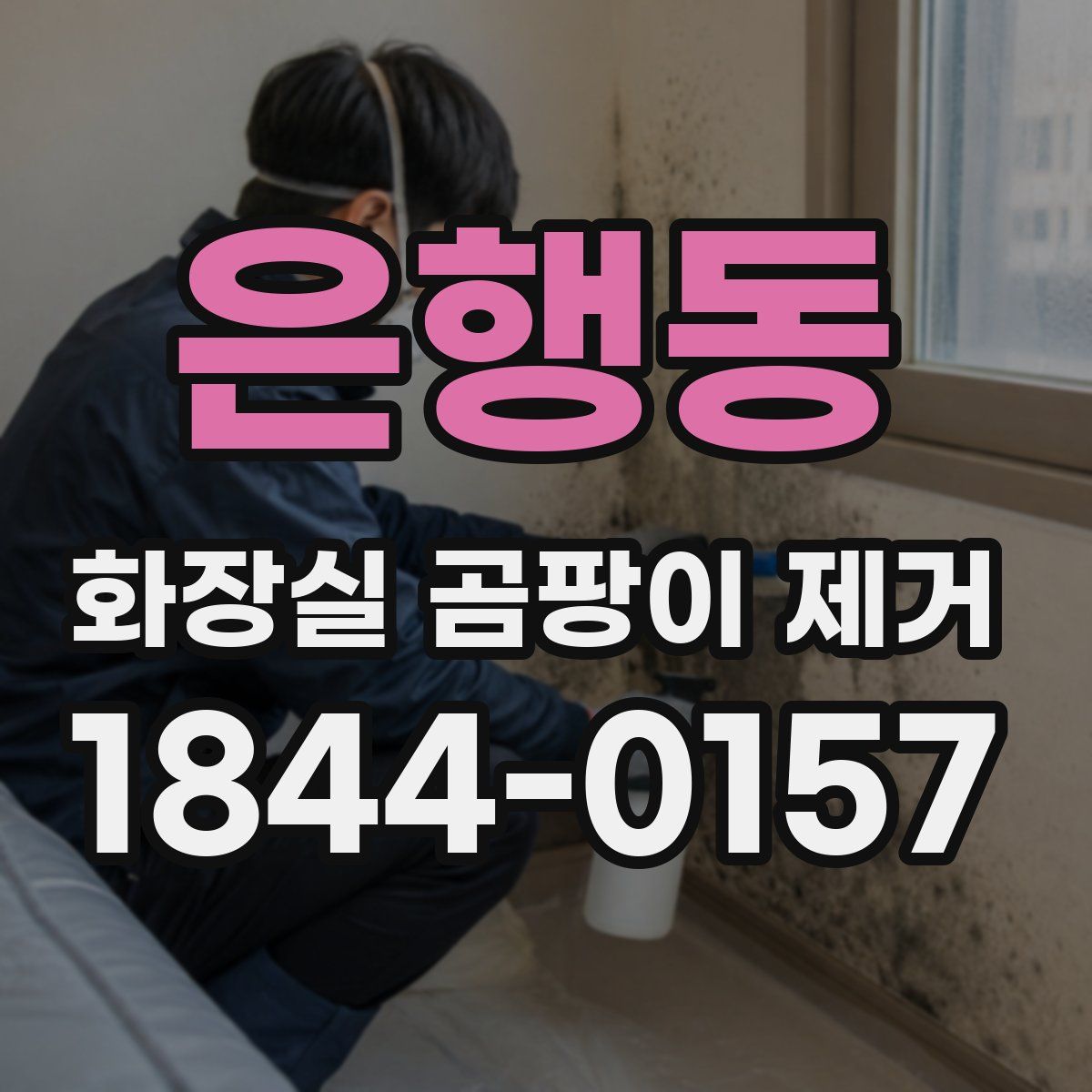 은행동 화장실 곰팡이 제거