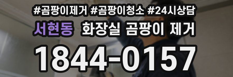 서현동 화장실 곰팡이 제거