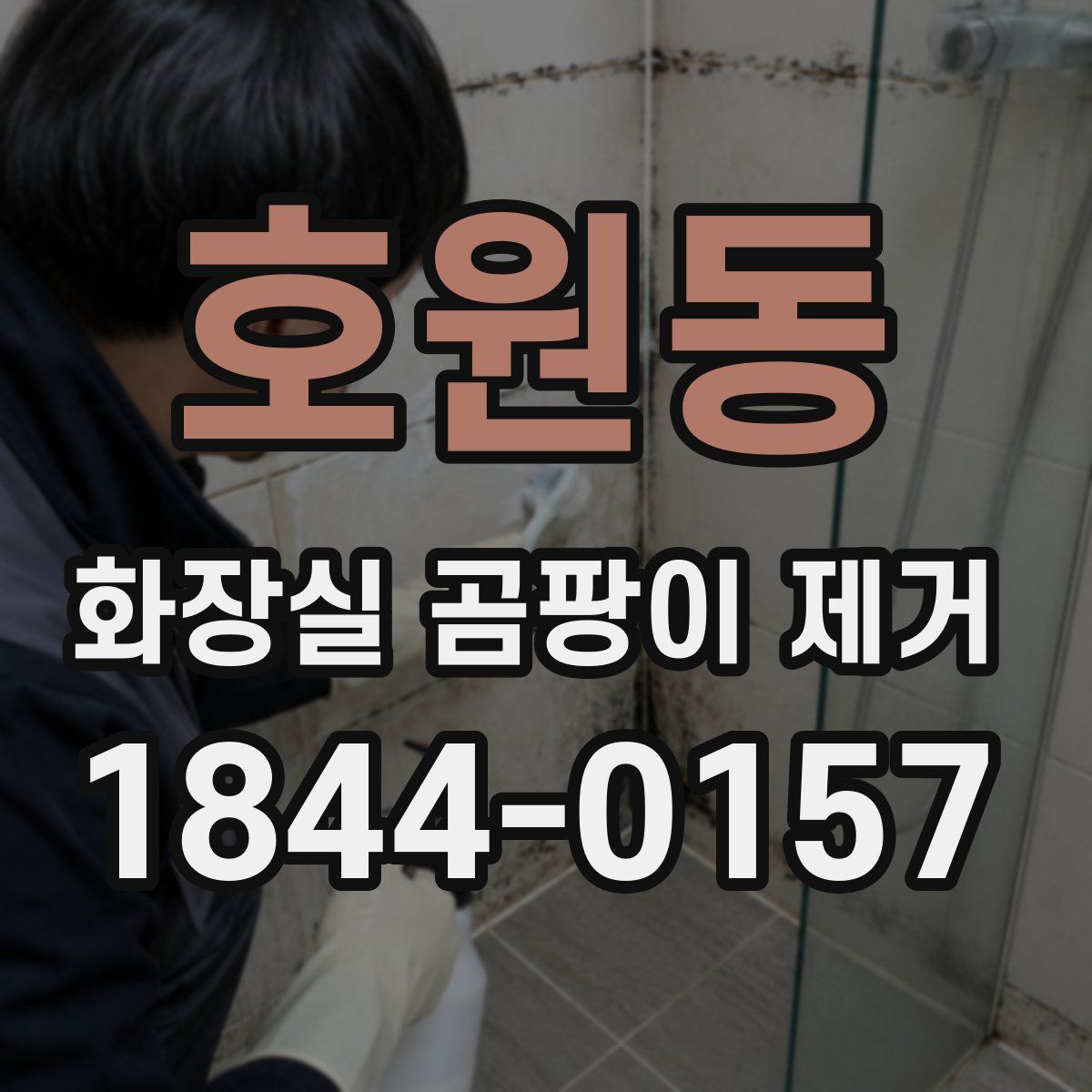 호원동 화장실 곰팡이 제거