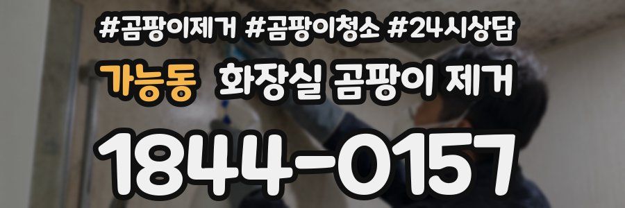가능동 화장실 곰팡이 제거