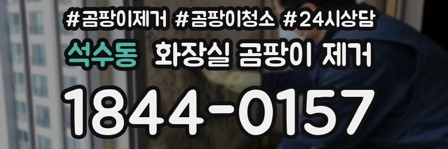 석수동 화장실 곰팡이 제거