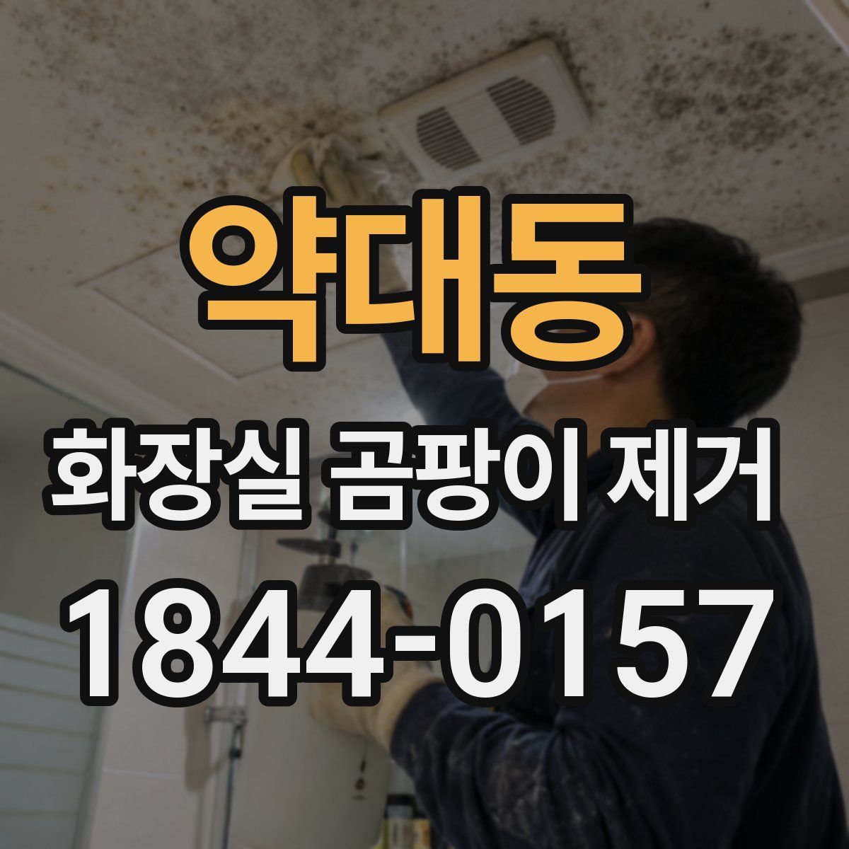약대동 화장실 곰팡이 제거