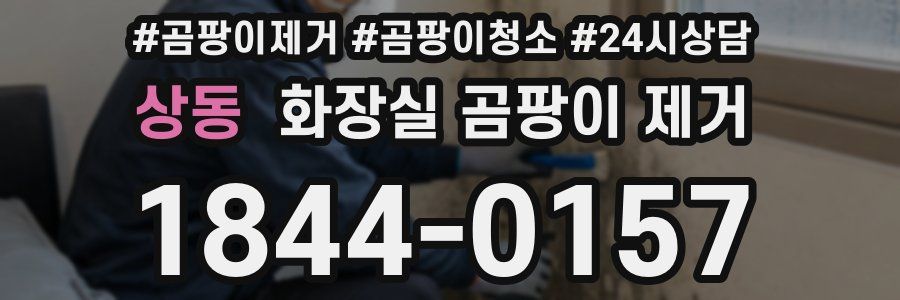 상동 화장실 곰팡이 제거