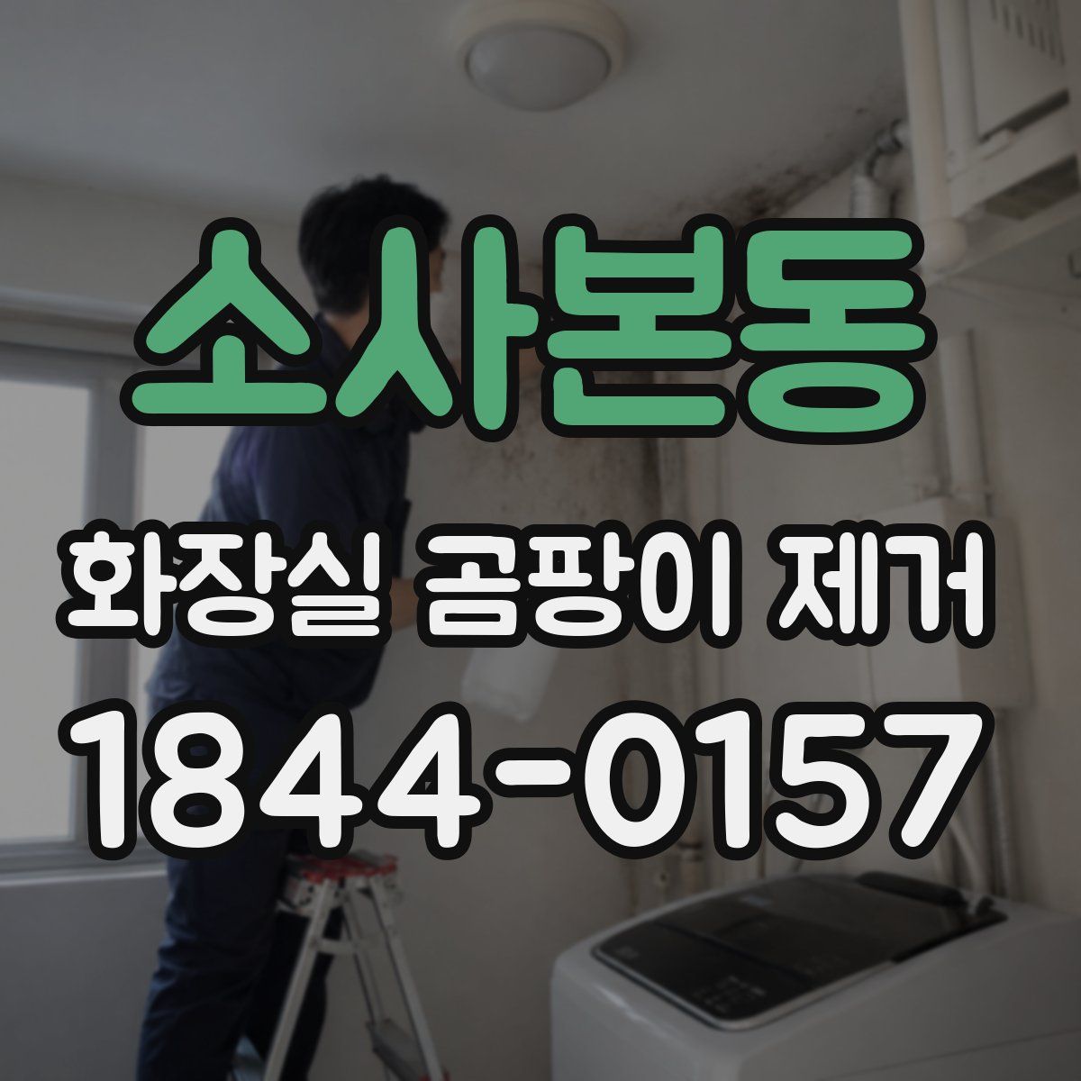 소사본동 화장실 곰팡이 제거