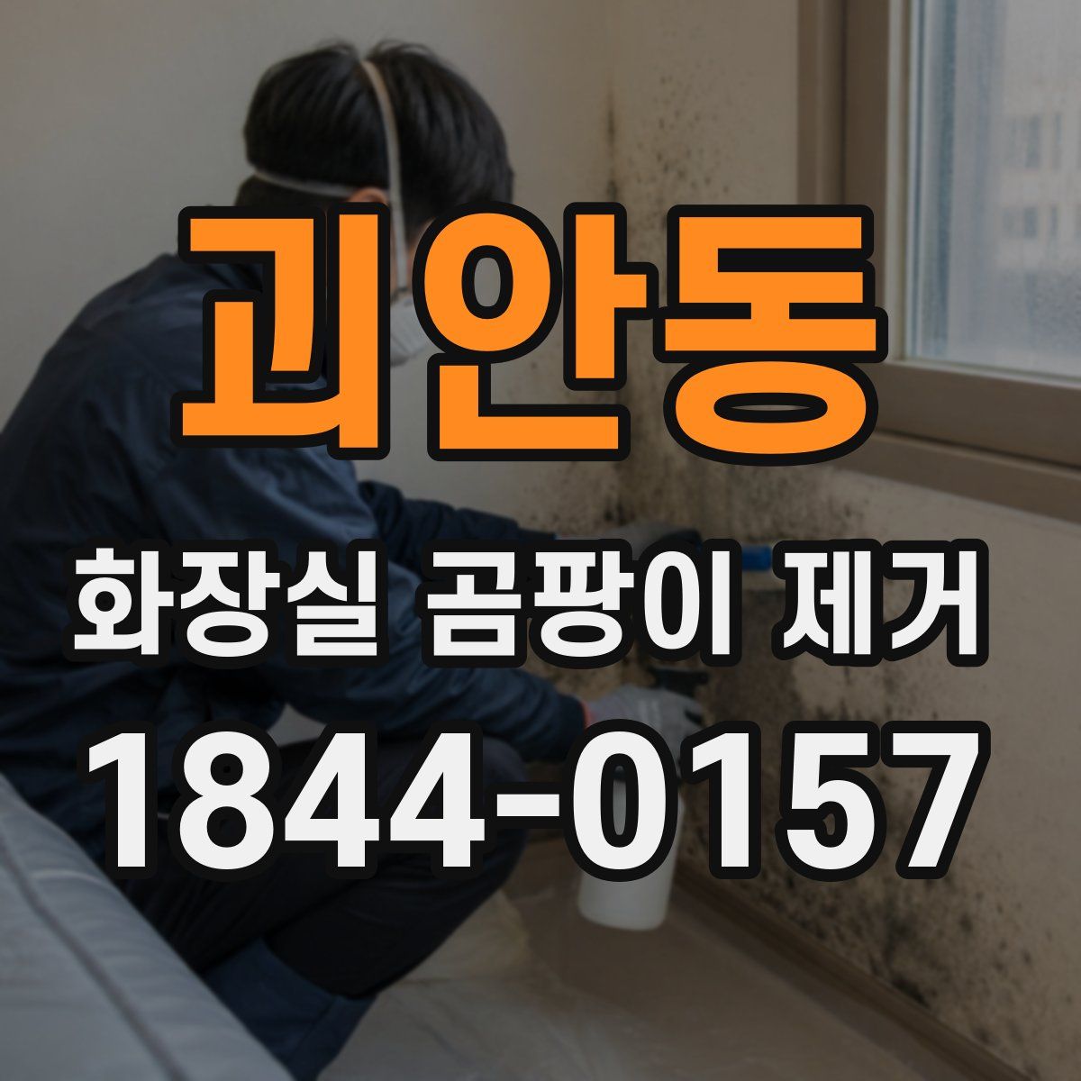 괴안동 화장실 곰팡이 제거