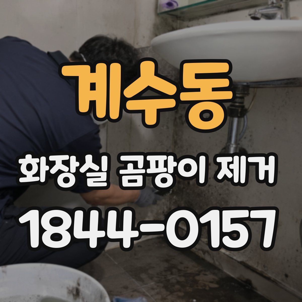 계수동 화장실 곰팡이 제거