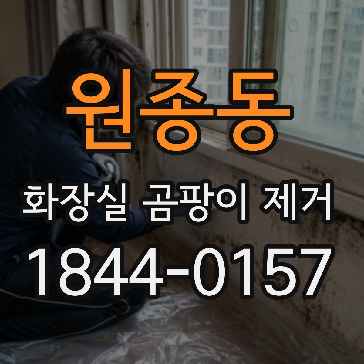 원종동 화장실 곰팡이 제거