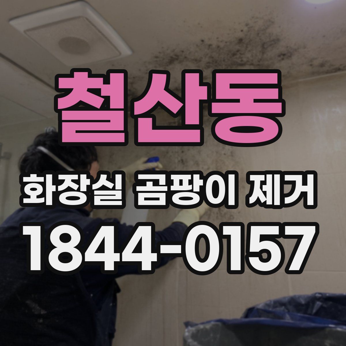 철산동 화장실 곰팡이 제거