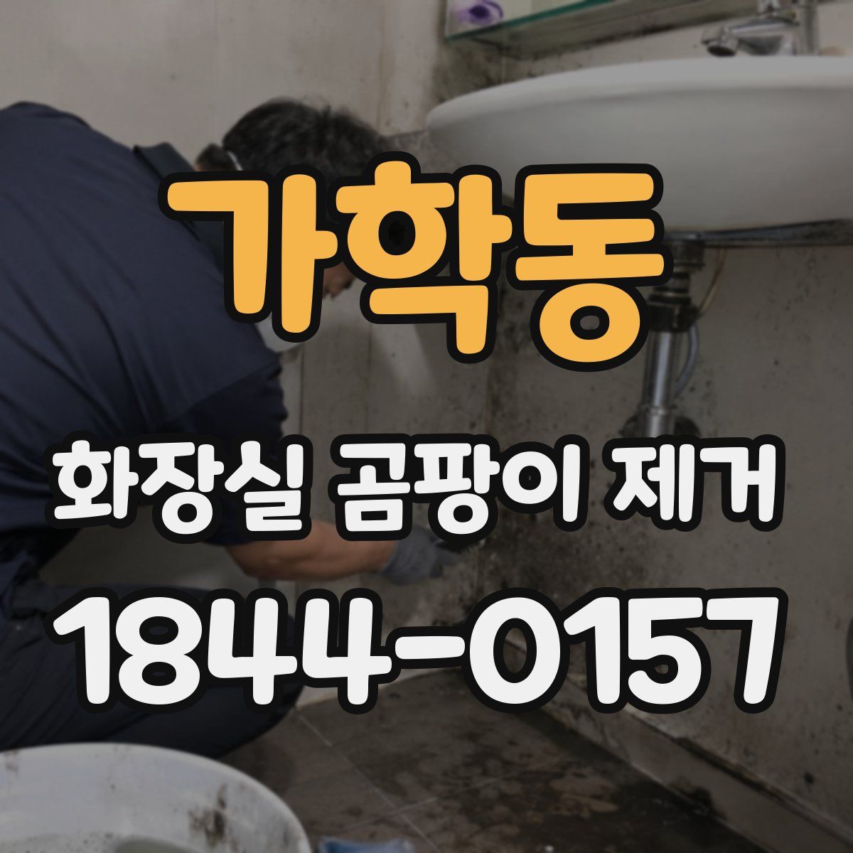 가학동 화장실 곰팡이 제거