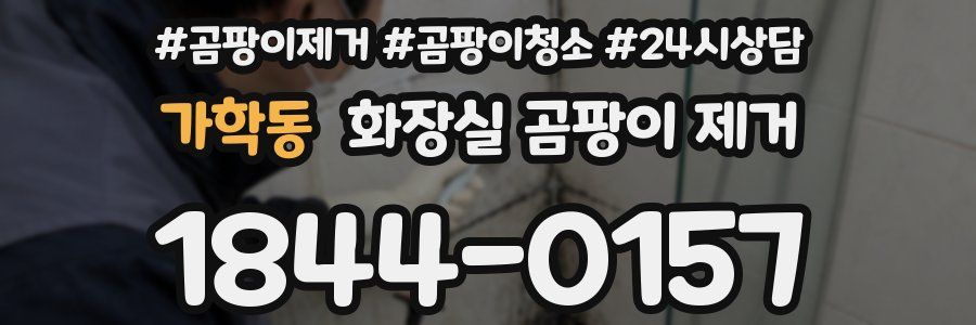 가학동 화장실 곰팡이 제거