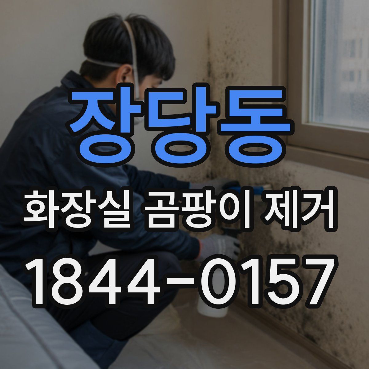 장당동 화장실 곰팡이 제거