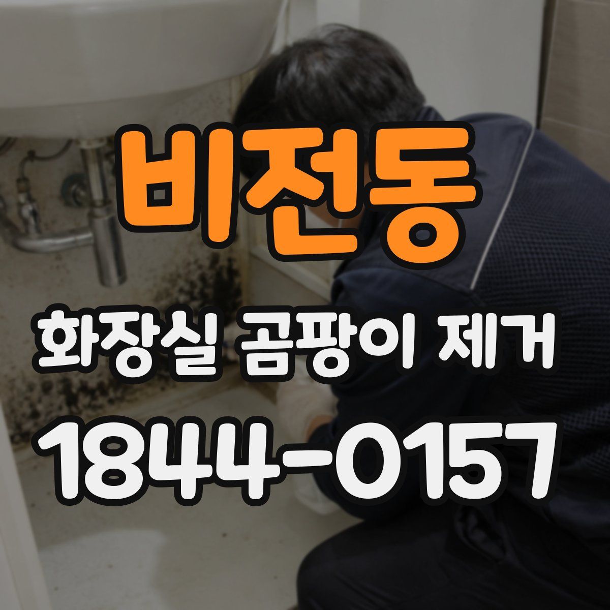 비전동 화장실 곰팡이 제거