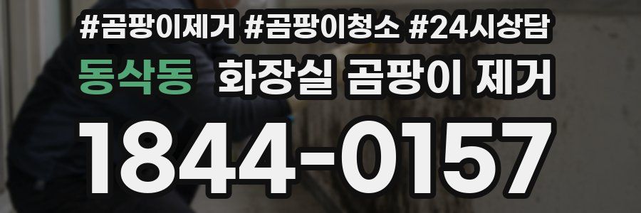 동삭동 화장실 곰팡이 제거