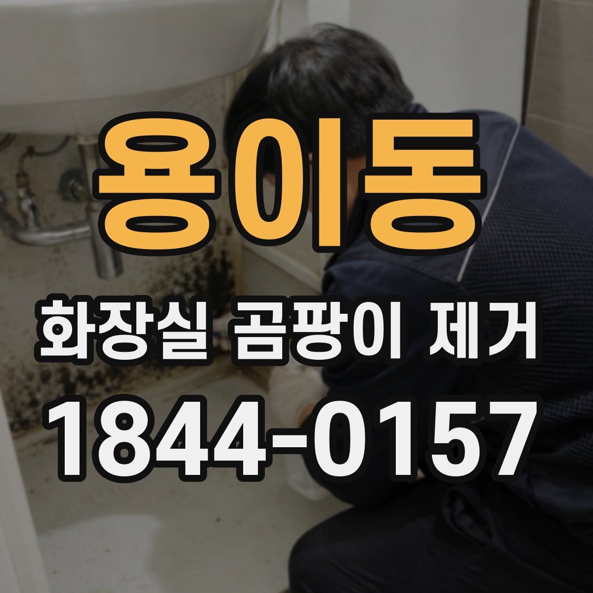 용이동 화장실 곰팡이 제거