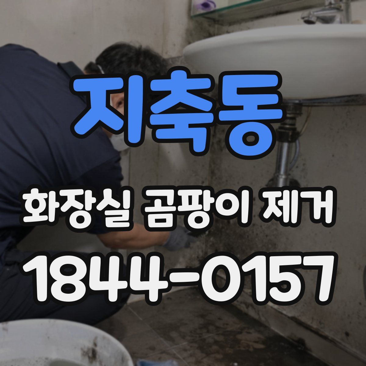 지축동 화장실 곰팡이 제거