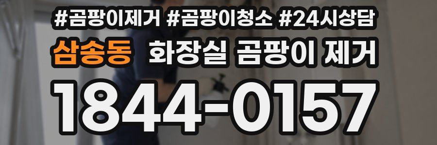 삼송동 화장실 곰팡이 제거
