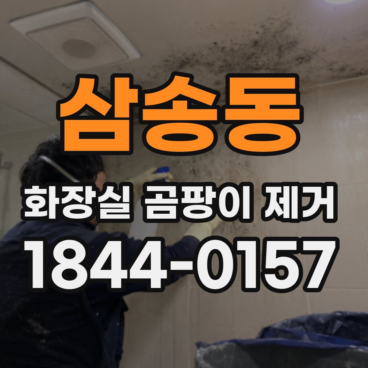 삼송동 화장실 곰팡이 제거
