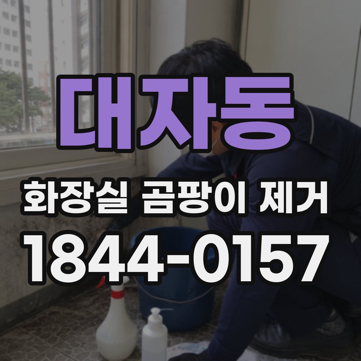 대자동 화장실 곰팡이 제거