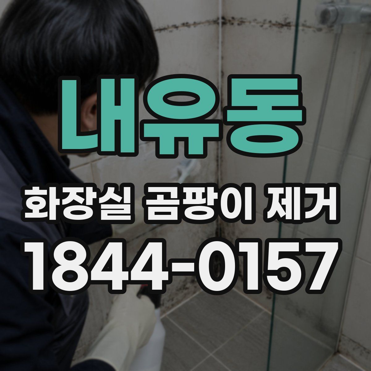 내유동 화장실 곰팡이 제거