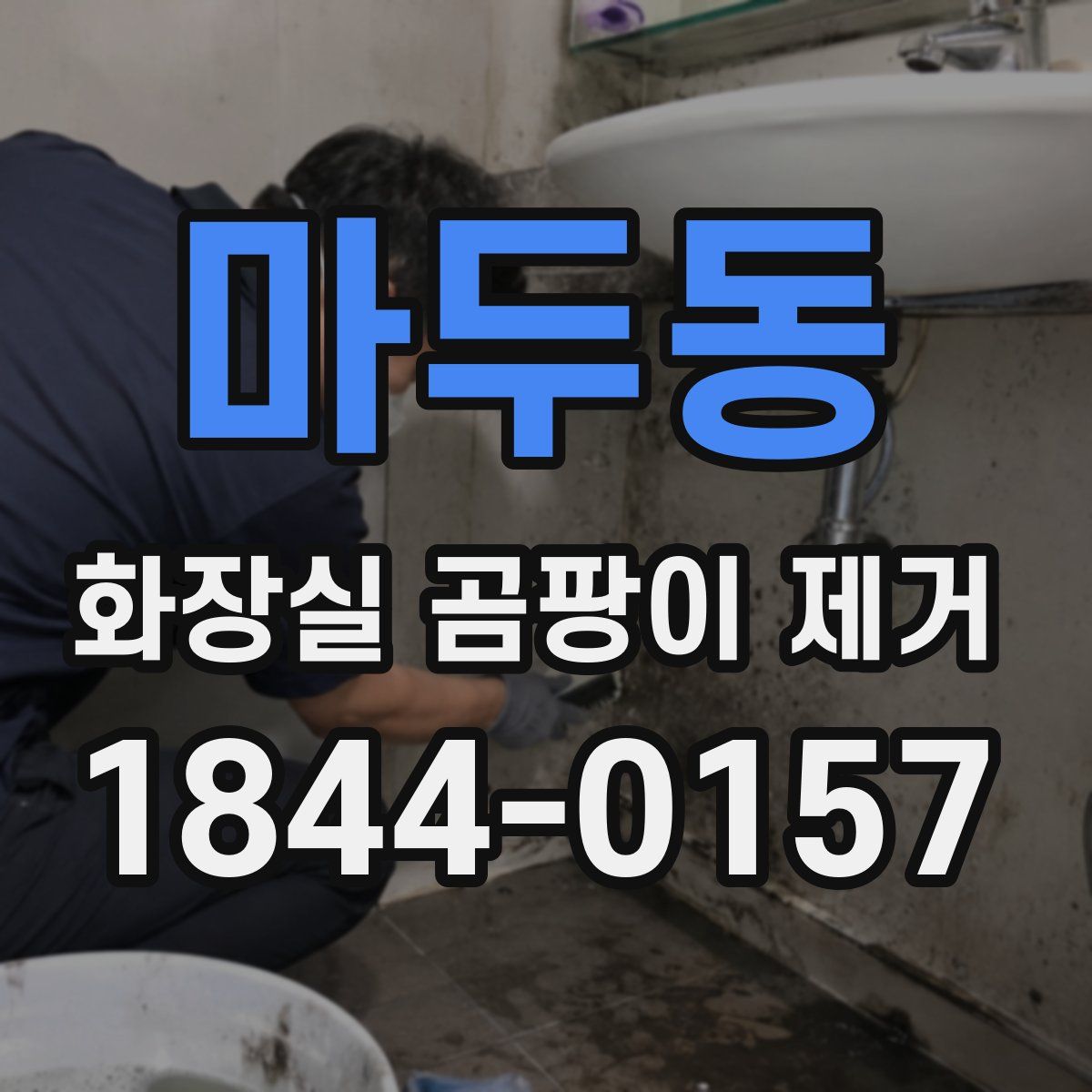 마두동 화장실 곰팡이 제거