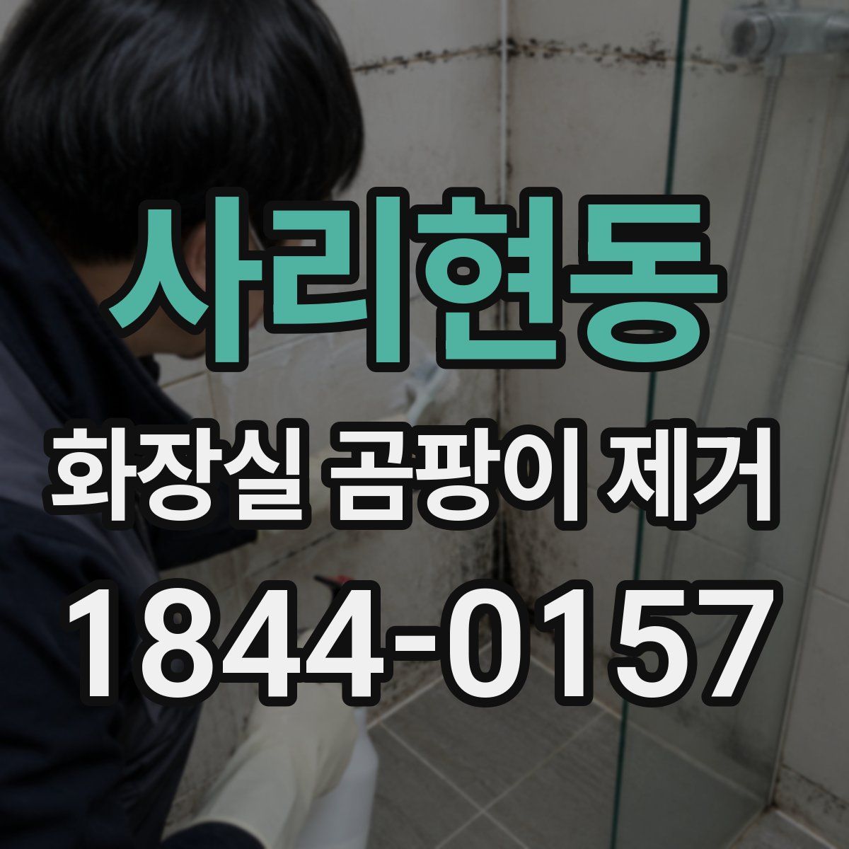 사리현동 화장실 곰팡이 제거