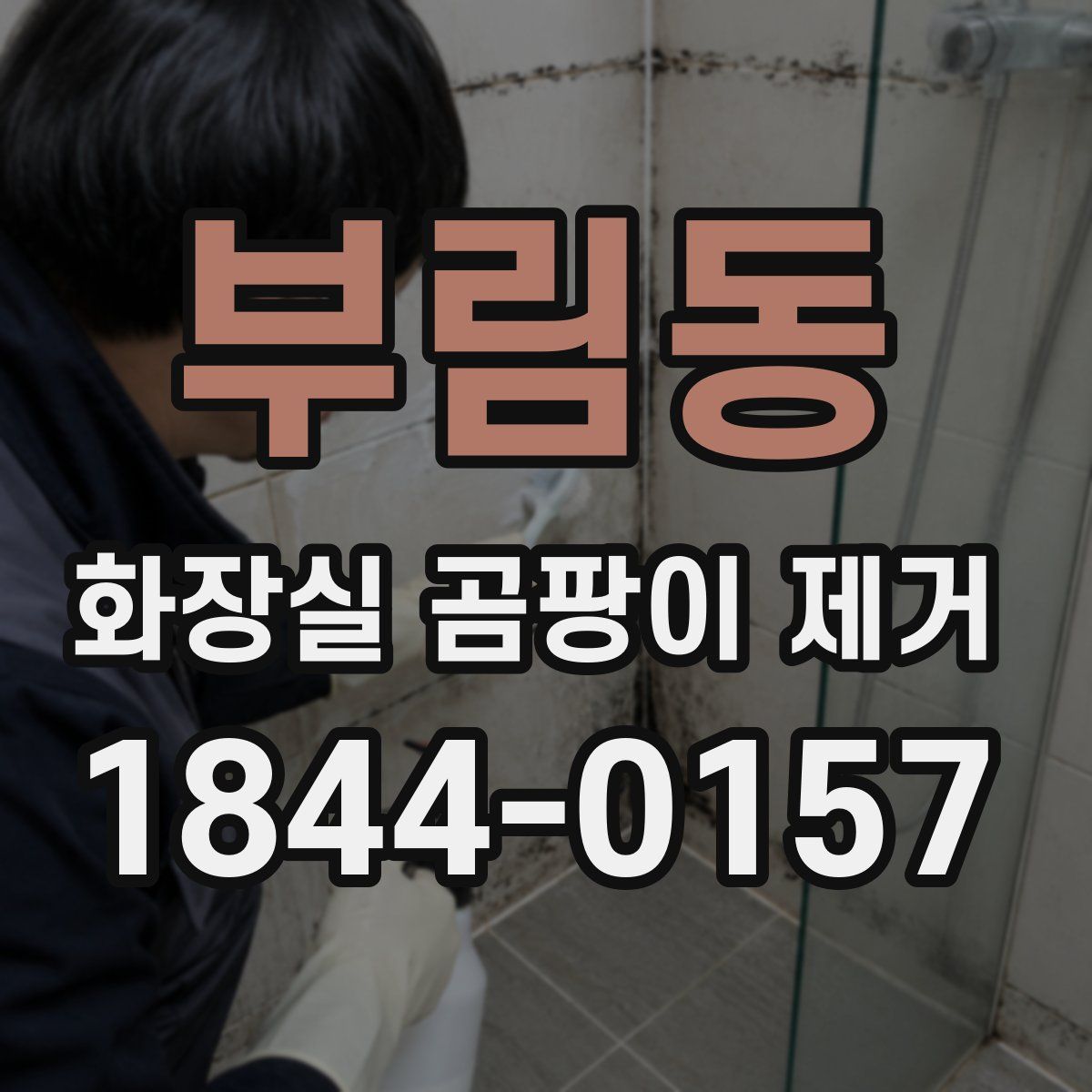 부림동 화장실 곰팡이 제거