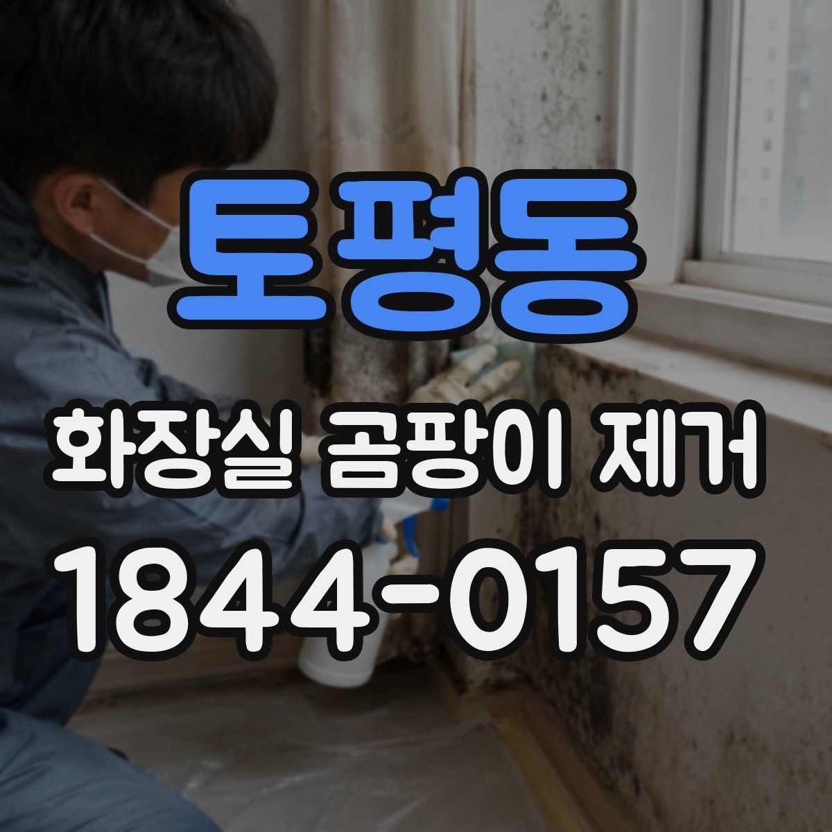 토평동 화장실 곰팡이 제거