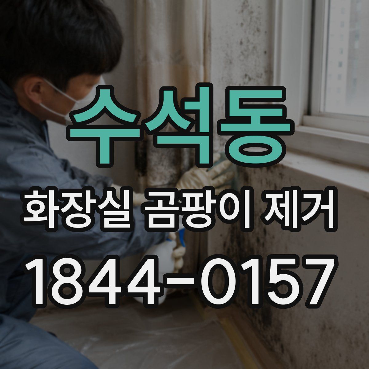 수석동 화장실 곰팡이 제거