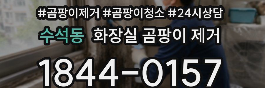 수석동 화장실 곰팡이 제거
