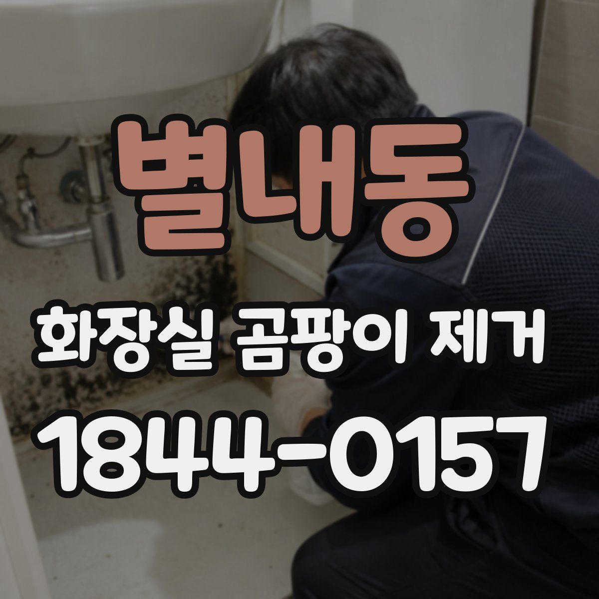 별내동 화장실 곰팡이 제거
