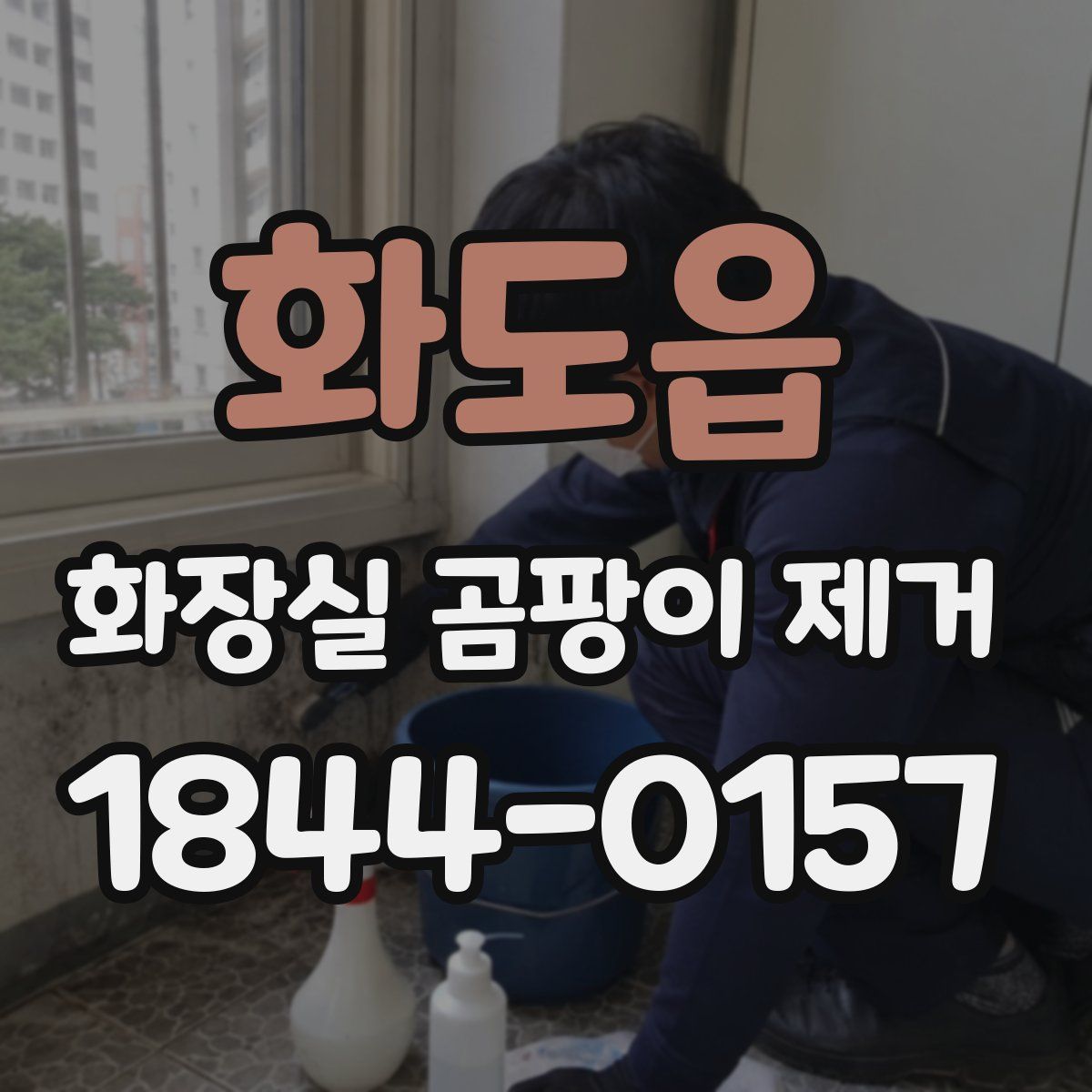화도읍 화장실 곰팡이 제거