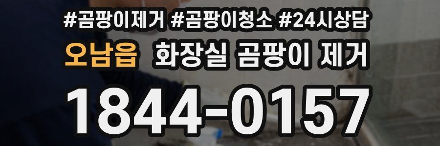 오남읍 화장실 곰팡이 제거
